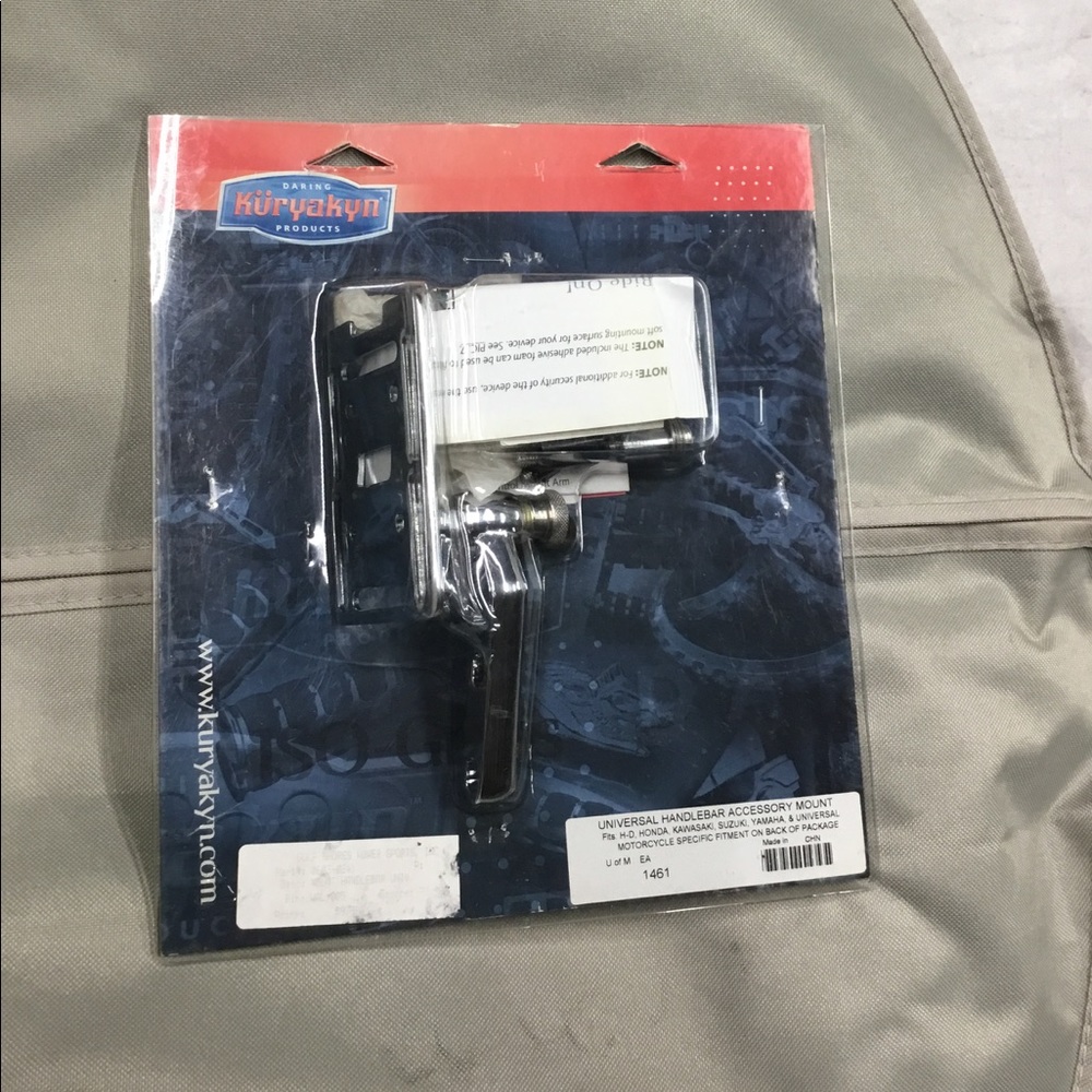 Kuryakyn accessory mount for motorcycle